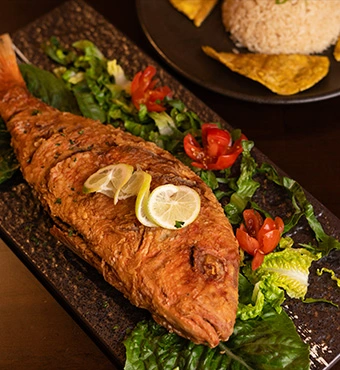 Pargo Rojo frito